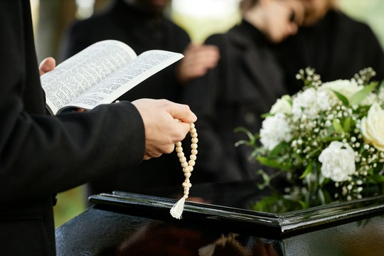 modlitwa na pogrzebie